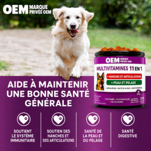 Complément Articulations et Vitalité Chien — 11 en 1